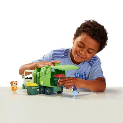 Veículo Caminhão de Lixo Bluey