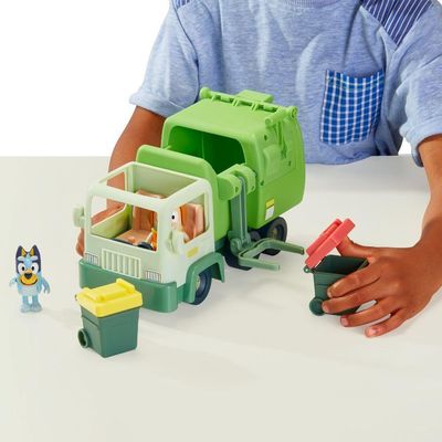 Veículo Caminhão de Lixo Bluey