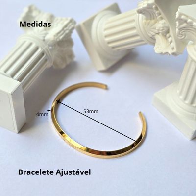 Relógio Feminino Dourado Elegante Delicado Com Bracelete