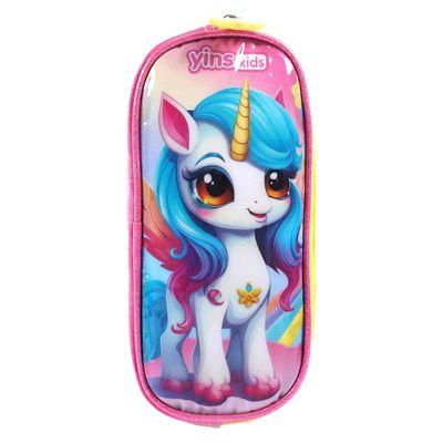 Estojo Infantil Fem Unicórnio Angelical YS42476-ES - Yins