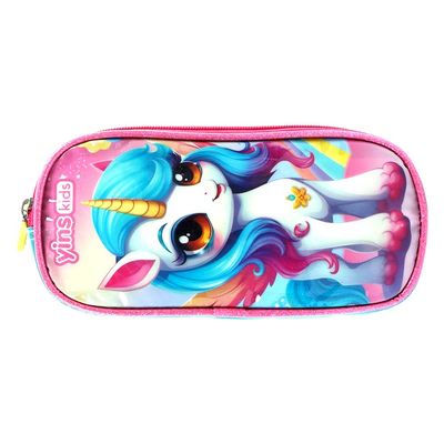 Estojo Infantil Fem Unicórnio Angelical YS42476-ES - Yins