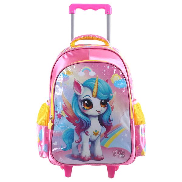Mochilete Infantil Feminina Unicornio Angel Yins