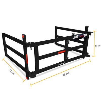 Extensor de Caçamba Rampage 2023 a 2025 Dobravel EDD Preto