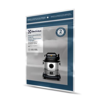 Kit 3 Sacos de Aspirador de Pó - Modelos Gt20i (CSEBI) Electrolux Não se aplica