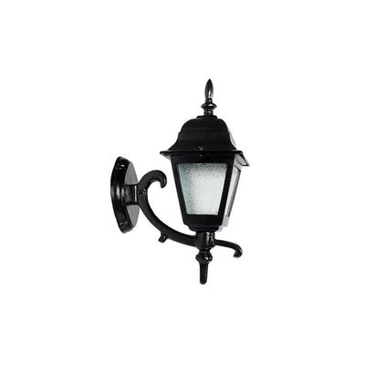 Luminária Colonial Canada Menor com Braço Em Alumínio 38cm