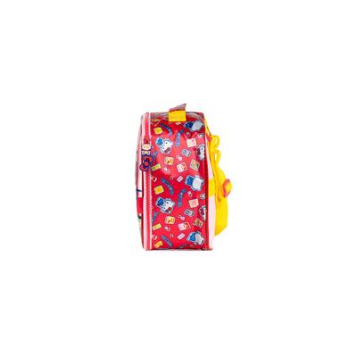 Lancheira Térmica Escolar Feminina Hello Kitty Vermelha U / Vermelho