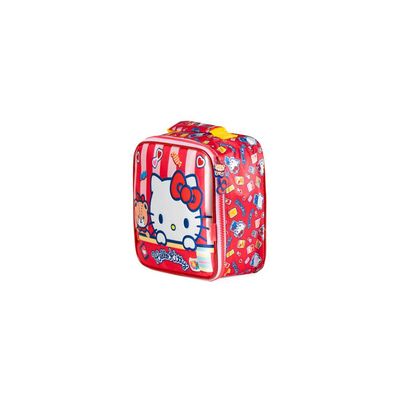 Lancheira Térmica Escolar Feminina Hello Kitty Vermelha U / Vermelho