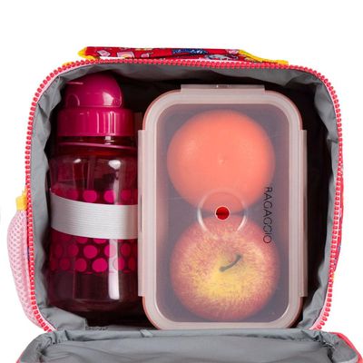 Lancheira Térmica Escolar Feminina Hello Kitty Vermelha U / Vermelho