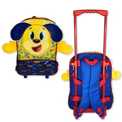 Mochila Infantil Escolar Borboleta Ou Cachorro Rodinha Tema:cachorro