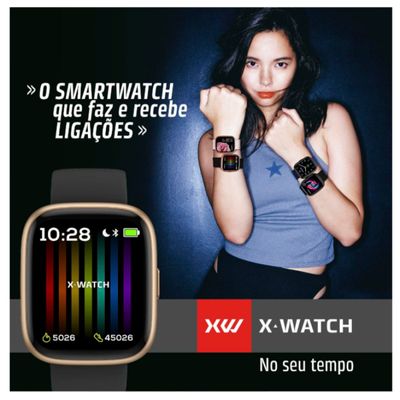 RELOGIO X-WATCH SMARTWATCH XSWUQPI004A