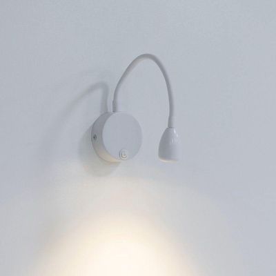 Arandela Nordecor Bett Led Com Interruptor Bivolt Branco 3000k