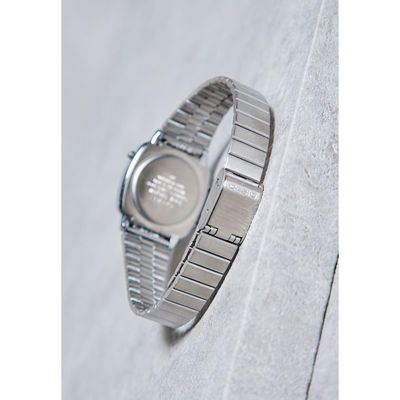 Relógio Casio Feminino Ref:La670wa-1df Vintage Prateado