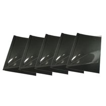 Kit 5 Capas Encadernação Térmica Até 300 Folhas A4 Preta