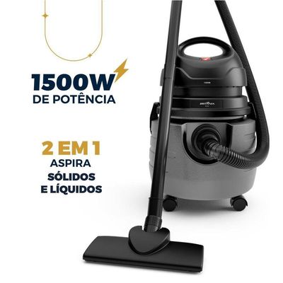 Aspirador De Pó Britânia 20L Função Sopro BAS87 110V