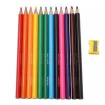 Lápis De Cor Big Triangular 12 Cores - Acrilex