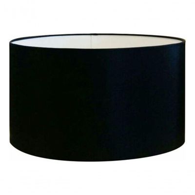 Cúpula Abajur Cilíndrica Cp-7025 ø50x30cm Preto