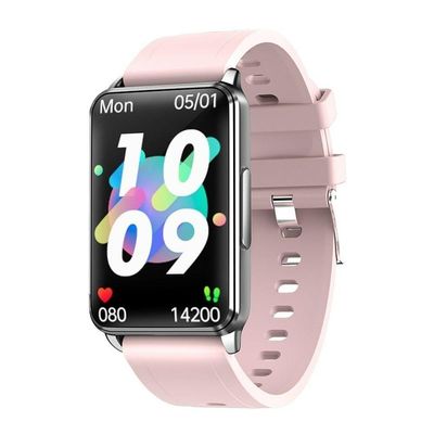 Smartwatch Smartch Stk8321 à Prova D'água Rosa Claro