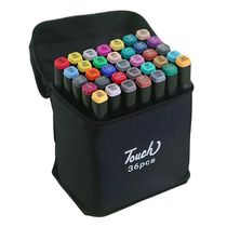 Caneta Hidrográfica Touch Jet Com Ponta Dupla 36 Cores - Touch