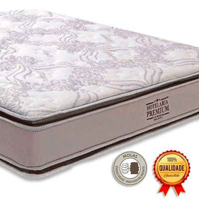 Cama Box Baú King E Colchão Four Season Molas V-store Marrom