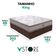 Cama Box Baú King E Colchão Four Season Molas V-store Marrom