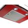 Coifa De Parede 60cm Vidro Curvo Slim Nardelli Red 110V