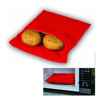 Saco Assar Batatas Microondas Cozinhar Legumes Bolsa Multiuso Lavavel Sem Oleo Potato Express Profissional