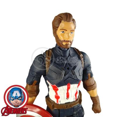 Boneco Action Figure Vingadores Capitão America 29Cm