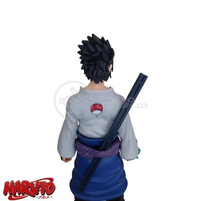 Brinquedo Action Figure Sasuke Uchiha Shippuden 18Cm Colecionável Universo Ninja Ultimate