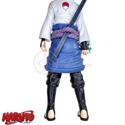 Brinquedo Action Figure Sasuke Uchiha Shippuden 18Cm Colecionável Universo Ninja Ultimate