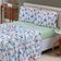 Jogo Cama Lençol Sonnet King Malha Estampada 100% Algodão 4 Peças - Beija Flor - Verde