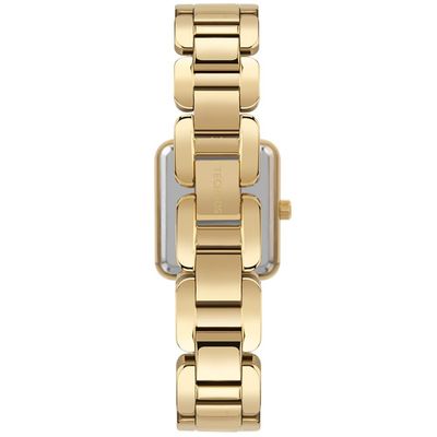 Relógio Technos Feminino Ref: 2015cet/1x Bracelete Retangular Dourado