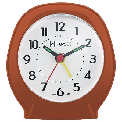 Despertador Quartz Herweg Ref: 2634-326 Ocre