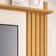Painel Para TV 55 Pol com Bancada Suspensa Lake B01 Cinamomo Off White - Lyam Decor