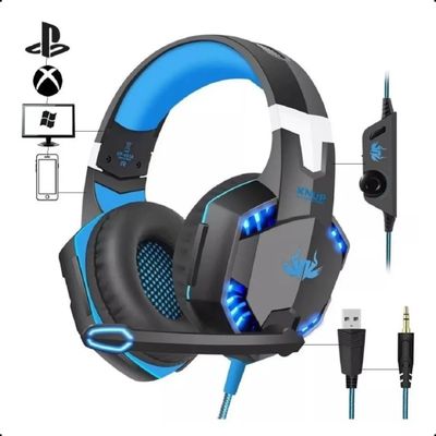 Headset Gamer Over-Ear com Redução de Ruído