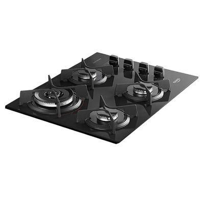 Cooktop Supreme 4 Bocas com Mesa de Vidro e Tripla Chama Dako Preto / Bivolt