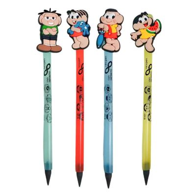 LÁPIS INFINITO HB AZUL TURMA DA MÔNICA - CASCÃO - NEWPEN
