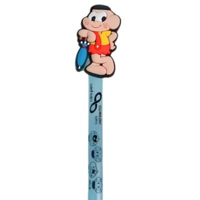 LÁPIS INFINITO HB AZUL TURMA DA MÔNICA - CASCÃO - NEWPEN