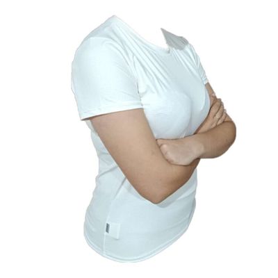Blusa Acqumires Baby Look Feminino M / PRETO
