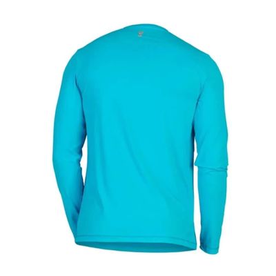 Blusa Sol UV Protection Masc P / TURQUESA