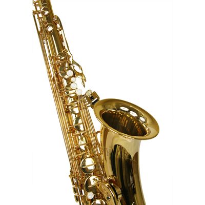 Kit Saxofone Tenor TS 200 Laqueado New York + Estante de Partitura S1