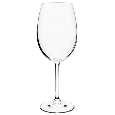 Conjunto de Taças para Vinho Tinto Bohemia em Cristal 450 ml 6 Peças Transparente
