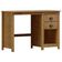 Mesa Para Escritório Escrivaninha Home Office 2 Gavetas Mazzaro F06 Freijó - Lyam Decor