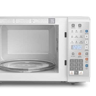 Micro-ondas Electrolux 31L Branco com Painel Integrado e Display Econômico (MI41T) 127V