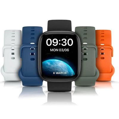 Relógio Smartwatch X-Watch Prisma Ref: Xswuqpi010a Pxpx Black Touch Screen
