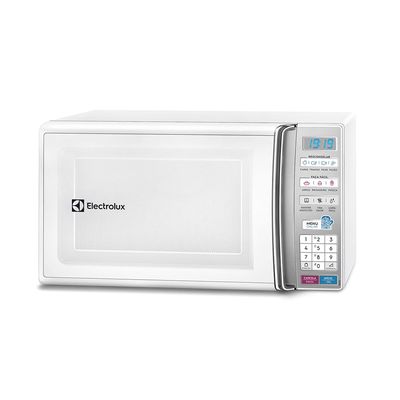 Micro-ondas Electrolux 27L Branco com 55 receitas pré-programadas e Função Tira Odor (MB37R) 220V