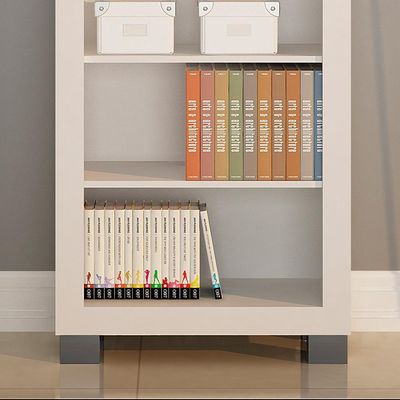 Armário Multiuso Valdemóveis Flex C/5 Prateleiras/Pés Branco