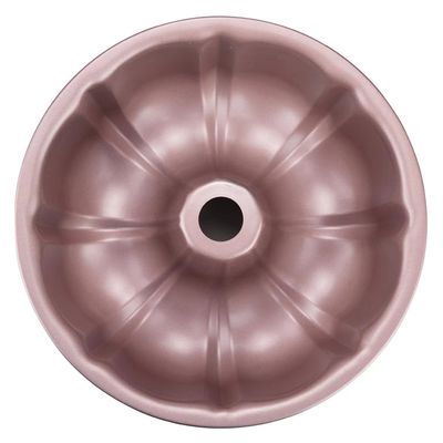 Forma para Pudim com Tubo Le Redonda Rosé 25cm