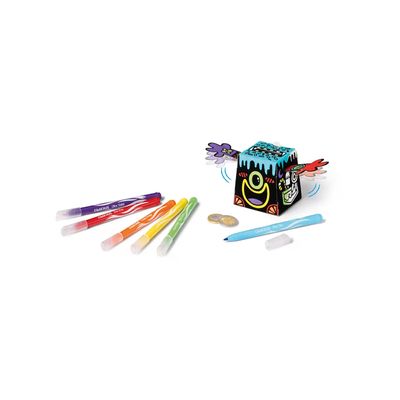 Kit Creativ Maped Mini Box Cofre para Colorir e Montar com 6 Hidrgráficas Colors
