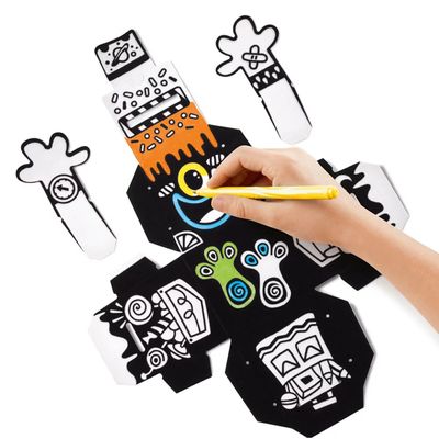 Kit Creativ Maped Mini Box Cofre para Colorir e Montar com 6 Hidrgráficas Colors