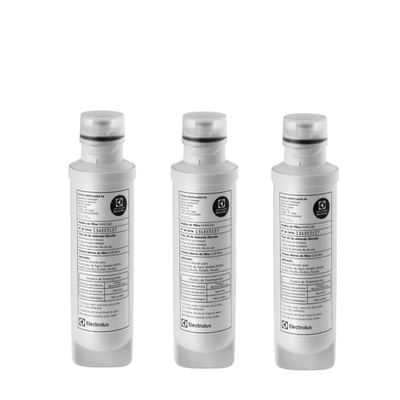 Kit Filtro/Refil Original de Água para Purificador Electrolux PA10N PA20G PA25G PA30G PA40G - 3 unidades Não se aplica